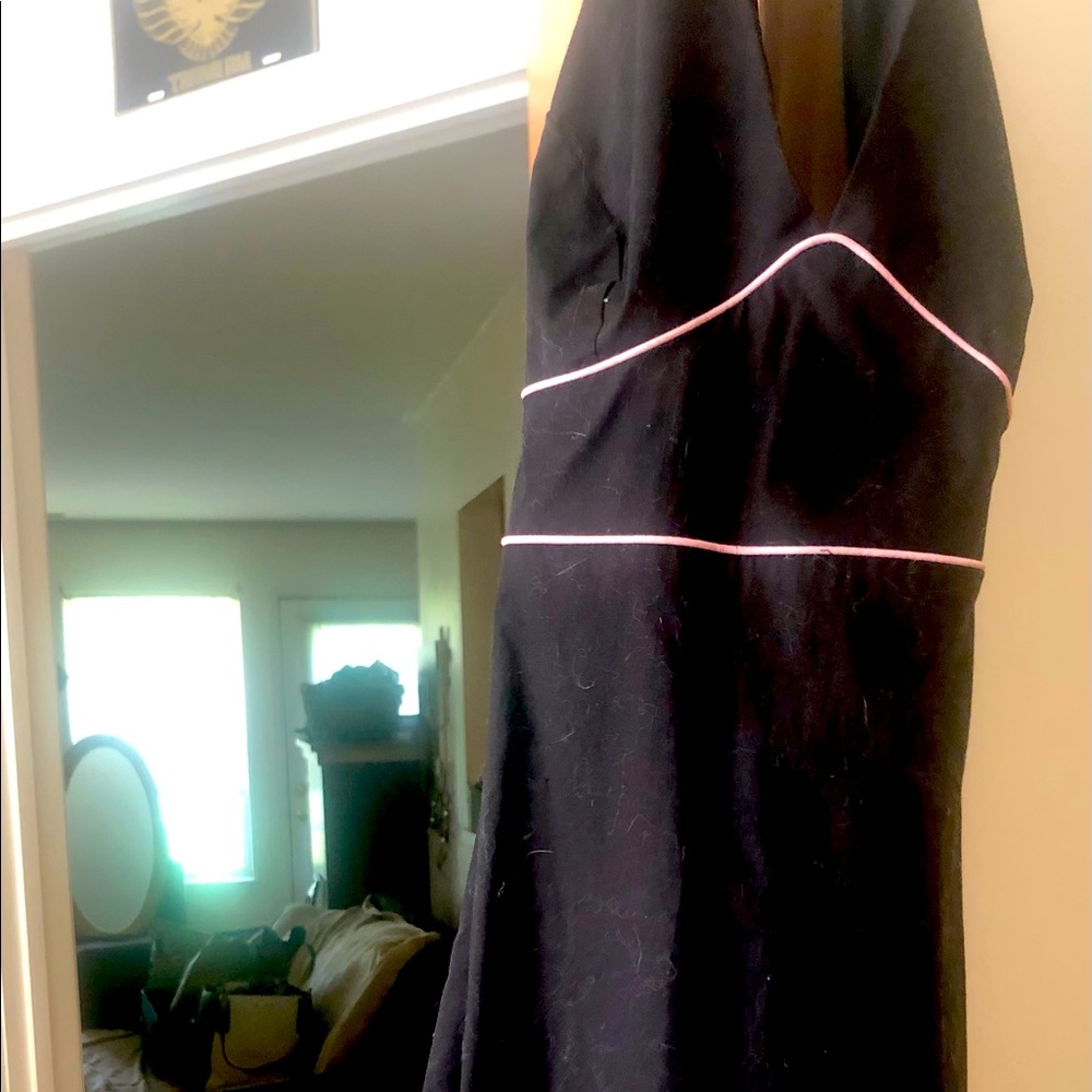 Black Halter Dress 90s